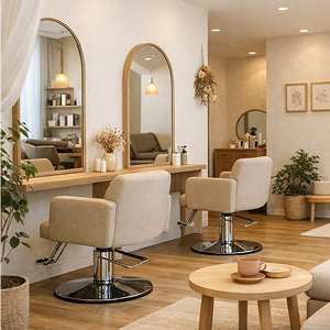 ヘアサロン店内
